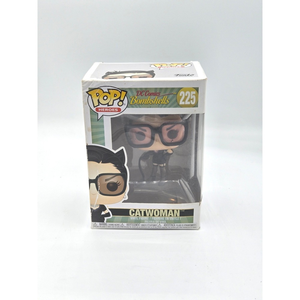 Funko Pop! (Damaged Box) DC Bombshells: Catwoman #225